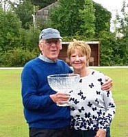 Carol and Sid Royle Springhill Hospice Grand cup winners